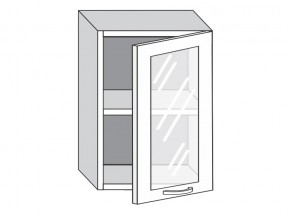 1.50.3 Шкаф настенный (h=720) на 500мм с 1-ой стекл. дверцей в Трёхгорном - tryohgornyj.mebel74.com | фото