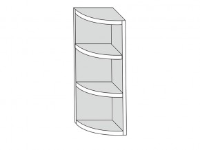 19.30.0р Полка угловая (h=913) радиусная  ЛДСП УНИ в Трёхгорном - tryohgornyj.mebel74.com | фото