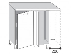 2.10.1у Шкаф-стол, УНИ в Трёхгорном - tryohgornyj.mebel74.com | фото