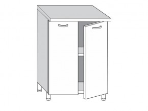 2.60.2 Шкаф-стол на 600мм с 2-мя дверцами в Трёхгорном - tryohgornyj.mebel74.com | фото
