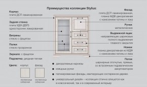 Детская с комодом Стилиус в Трёхгорном - tryohgornyj.mebel74.com | фото 2