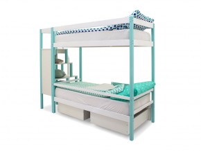Двухъярусная кровать Svogen с ящиками мятно-белый в Трёхгорном - tryohgornyj.mebel74.com | фото 5