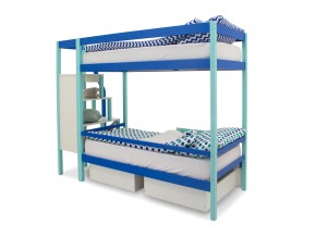 Двухъярусная кровать Svogen с ящиками мятно-синий в Трёхгорном - tryohgornyj.mebel74.com | фото 5