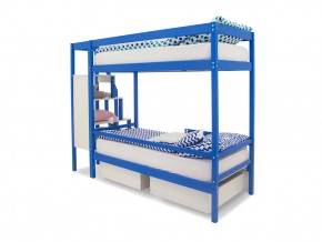 Двухъярусная кровать Svogen с ящиками синий в Трёхгорном - tryohgornyj.mebel74.com | фото 5
