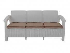 Диван Yalta Sofa 3 Set белый в Трёхгорном - tryohgornyj.mebel74.com | фото 1