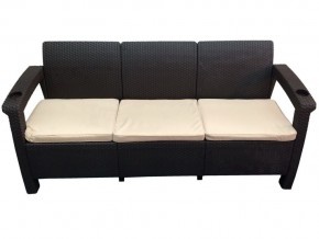 Диван Yalta Sofa 3 Set шоколадный в Трёхгорном - tryohgornyj.mebel74.com | фото