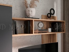 Гостиная Мини Графит, дуб крафт в Трёхгорном - tryohgornyj.mebel74.com | фото 3