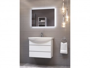 Комплект мебели в ванную Wing 600-0-2 подвесной белый в Трёхгорном - tryohgornyj.mebel74.com | фото