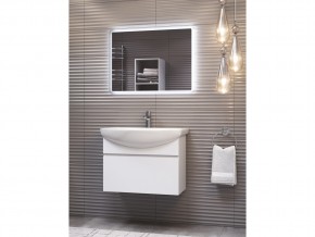 Комплект мебели в ванную Wing 600-1 подвесной белый в Трёхгорном - tryohgornyj.mebel74.com | фото