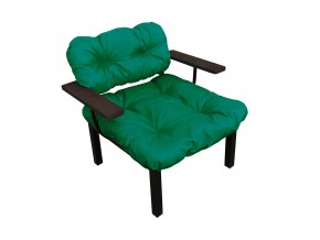 Кресло Дачное зелёная подушка в Трёхгорном - tryohgornyj.mebel74.com | фото 1