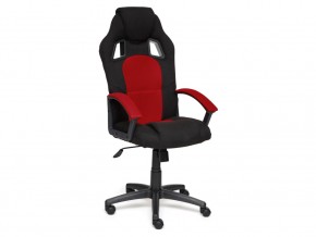 Кресло компьютерное Driver ткань черный/красный в Трёхгорном - tryohgornyj.mebel74.com | фото