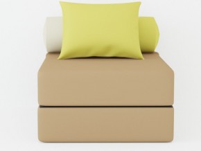 Кресло-кровать Коста Brown apple cream в Трёхгорном - tryohgornyj.mebel74.com | фото 3