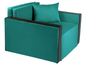 Кресло-кровать Милена с подлокотниками рогожка emerald в Трёхгорном - tryohgornyj.mebel74.com | фото 1