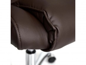 Кресло офисное Bergamo хром коричневый в Трёхгорном - tryohgornyj.mebel74.com | фото 5
