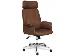 Кресло офисное Charm ткань коричневый в Трёхгорном - tryohgornyj.mebel74.com | фото 1