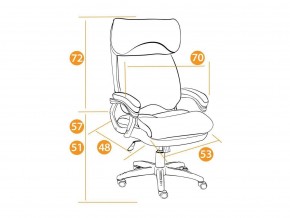 Кресло офисное Duke ткань серый в Трёхгорном - tryohgornyj.mebel74.com | фото 2