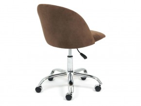 Кресло офисное Melody флок коричневый в Трёхгорном - tryohgornyj.mebel74.com | фото 4