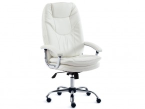 Кресло офисное Softy lux кожам белый в Трёхгорном - tryohgornyj.mebel74.com | фото 1