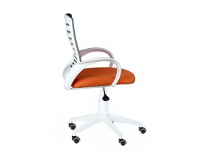 Кресло оператора Ирис white стандарт черный/оранжевый в Трёхгорном - tryohgornyj.mebel74.com | фото 2