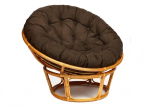 Кресло Papasan 23/01 W с подушкой Honey, ткань Коричневый в Трёхгорном - tryohgornyj.mebel74.com | фото