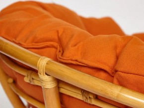 Кресло Papasan 23/01 W с подушкой Honey, ткань Оранжевый в Трёхгорном - tryohgornyj.mebel74.com | фото 4