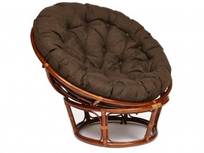 Кресло Papasan 23/01 W с подушкой Pecan, ткань Коричневый в Трёхгорном - tryohgornyj.mebel74.com | фото