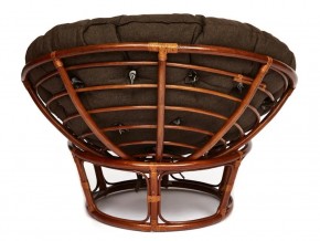 Кресло Papasan 23/01 W с подушкой Pecan, ткань Коричневый в Трёхгорном - tryohgornyj.mebel74.com | фото 2