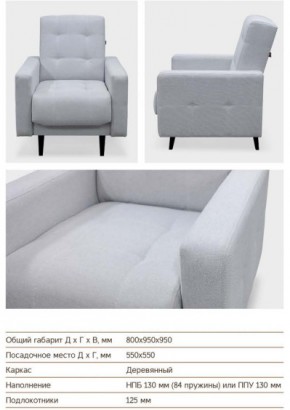 Кресло Сканди в Трёхгорном - tryohgornyj.mebel74.com | фото 3