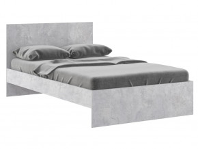 Кровать 1200 Осло модуль М12 с настилом Лайт цемент светлый в Трёхгорном - tryohgornyj.mebel74.com | фото