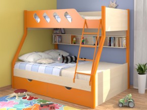 Кровать Дельта 20.02 оранжевая в Трёхгорном - tryohgornyj.mebel74.com | фото