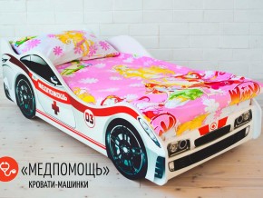 Кровать детская машина Медпомощь в Трёхгорном - tryohgornyj.mebel74.com | фото