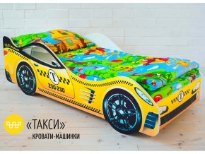 Кровать детская машина Такси в Трёхгорном - tryohgornyj.mebel74.com | фото