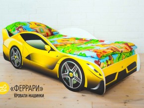 Кровать детская машинка Феррари в Трёхгорном - tryohgornyj.mebel74.com | фото