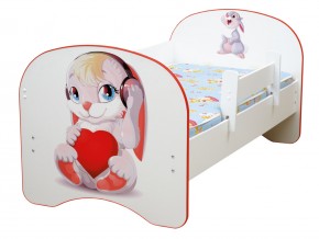 Кровать детская с фотопечатью без ящика Зайчик 700*1400 в Трёхгорном - tryohgornyj.mebel74.com | фото