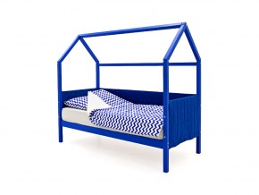 Кровать-домик мягкий Svogen синий в Трёхгорном - tryohgornyj.mebel74.com | фото 1