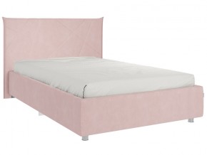 Кровать Квест 1200 велюр нежно-розовый в Трёхгорном - tryohgornyj.mebel74.com | фото