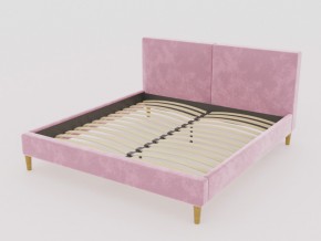 Кровать Линси 1400 розовый в Трёхгорном - tryohgornyj.mebel74.com | фото