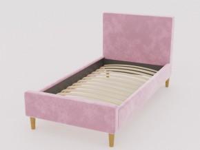 Кровать Линси 900 розовый в Трёхгорном - tryohgornyj.mebel74.com | фото 1