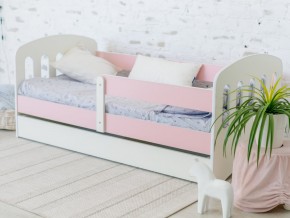 Кровать Малыш с ящиком розовый в Трёхгорном - tryohgornyj.mebel74.com | фото