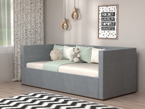 Кровать мягкая с подъёмным механизмом арт. 030 серый в Трёхгорном - tryohgornyj.mebel74.com | фото 1