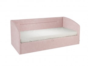 Кровать софа Альба 900 велюр нежно-розовый в Трёхгорном - tryohgornyj.mebel74.com | фото