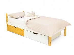 Кровать Svogen classic с ящиками дерево-белый в Трёхгорном - tryohgornyj.mebel74.com | фото 1