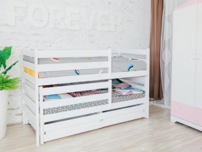 Кровать из массива с выдвижным спальным местом Матрешка Эко в Трёхгорном - tryohgornyj.mebel74.com | фото 1