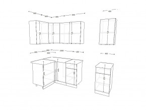 Кухонный гарнитур 29  Лофт 1200х1800 мм в Трёхгорном - tryohgornyj.mebel74.com | фото 2