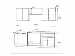 Кухонный гарнитур 7а Грецкий орех 1800 в Трёхгорном - tryohgornyj.mebel74.com | фото 2