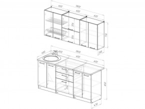 Кухонный гарнитур Антика макси 2 1800 мм в Трёхгорном - tryohgornyj.mebel74.com | фото 6