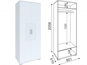 Модуль №01 Шкаф двухдверный в Трёхгорном - tryohgornyj.mebel74.com | фото