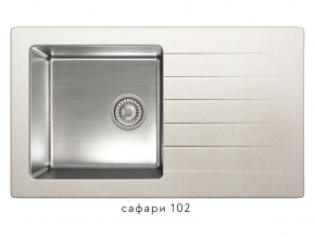 Мойка комбинированная Tolero twist TTS-860 Сафари 102 в Трёхгорном - tryohgornyj.mebel74.com | фото