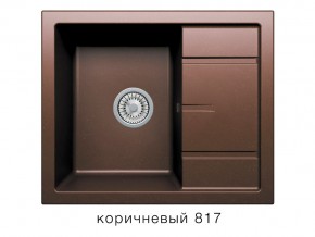 Мойка кварцевая Tolero R-107 Коричневый 817 в Трёхгорном - tryohgornyj.mebel74.com | фото