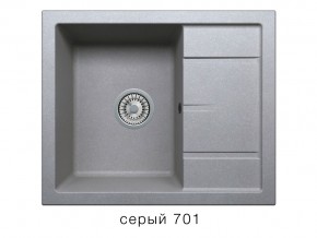 Мойка кварцевая Tolero R-107 Серый 701 в Трёхгорном - tryohgornyj.mebel74.com | фото 1